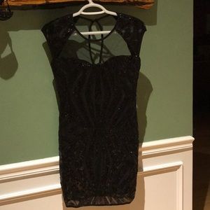 Black sequin Dress
